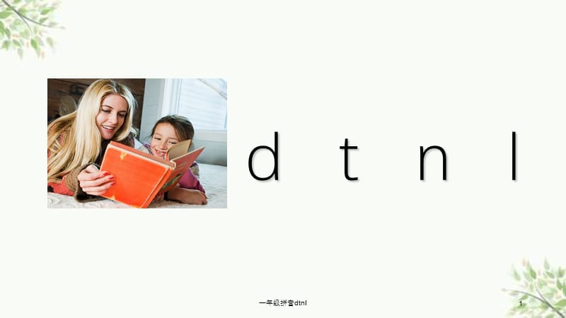 一年级拼音dtnl课件.ppt_第1页