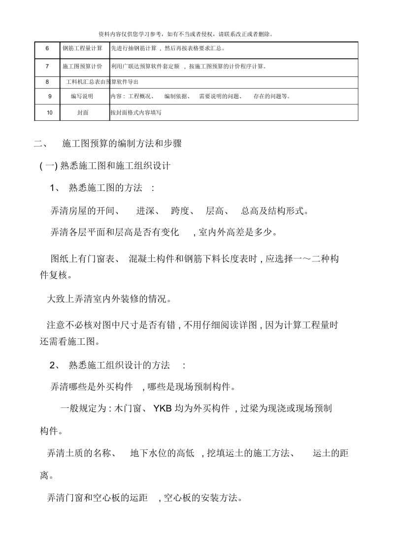 工程建设定额课程实训指导书.docx_第2页