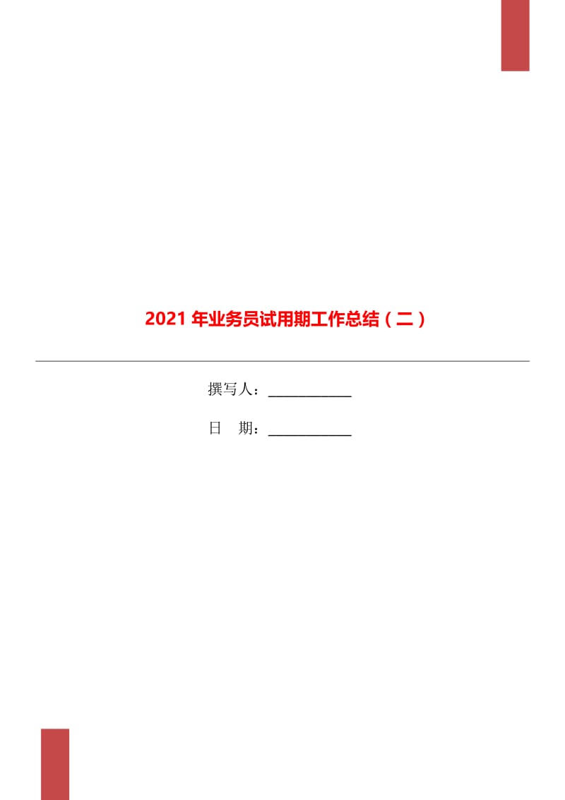 2021年业务员试用期工作总结（二）.doc_第1页