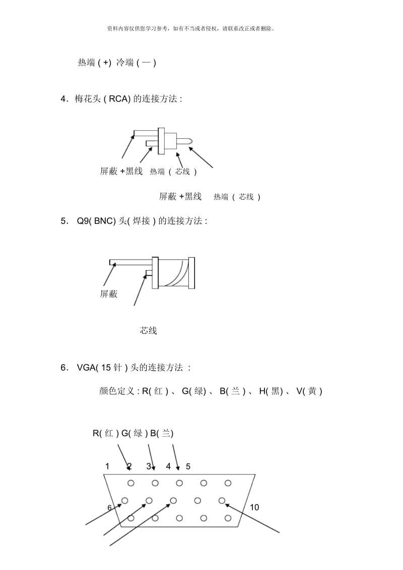 音响工程工作者各种接头的焊接法模板.docx_第2页