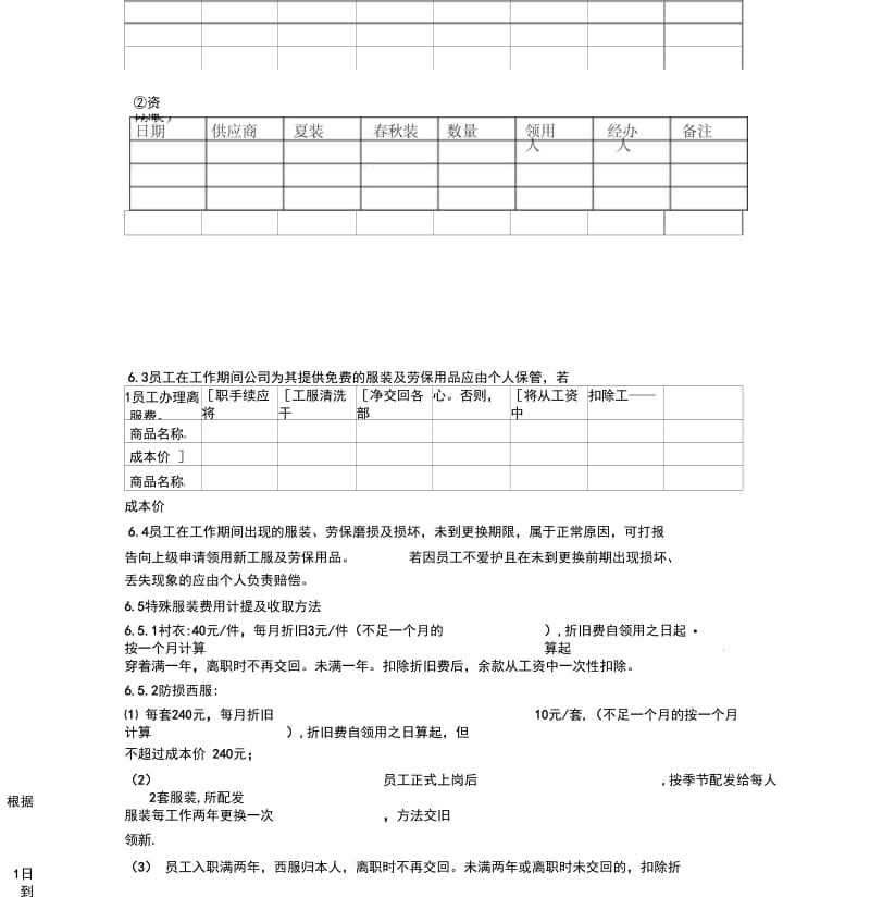 员工工服及劳保用品管理规定.docx_第3页