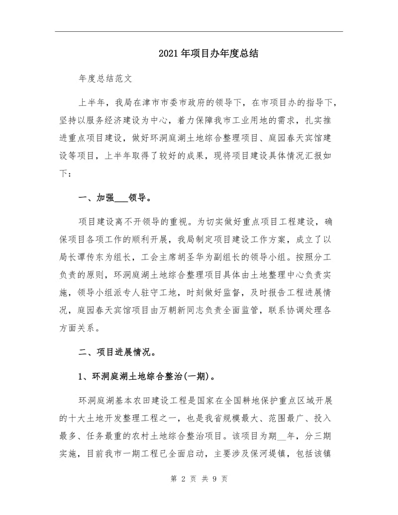 2021年项目办年度总结.doc_第2页