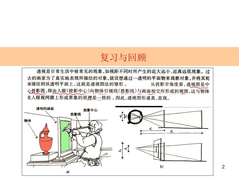 《建筑透视图绘制训练》建筑形体的两点透视PPT精选文档.ppt_第2页