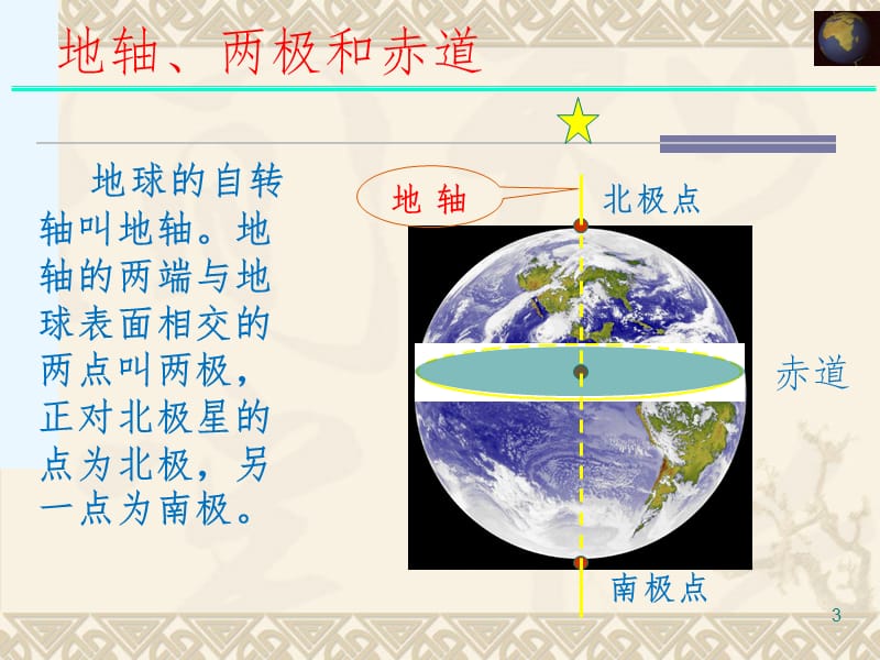 区域地理第一节、地球知识-经纬网PPT课件.ppt_第3页