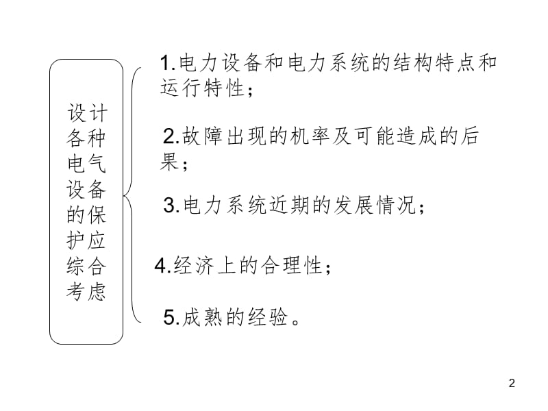 电力系统继电保护的设计与配置PPT演示课件.ppt_第2页