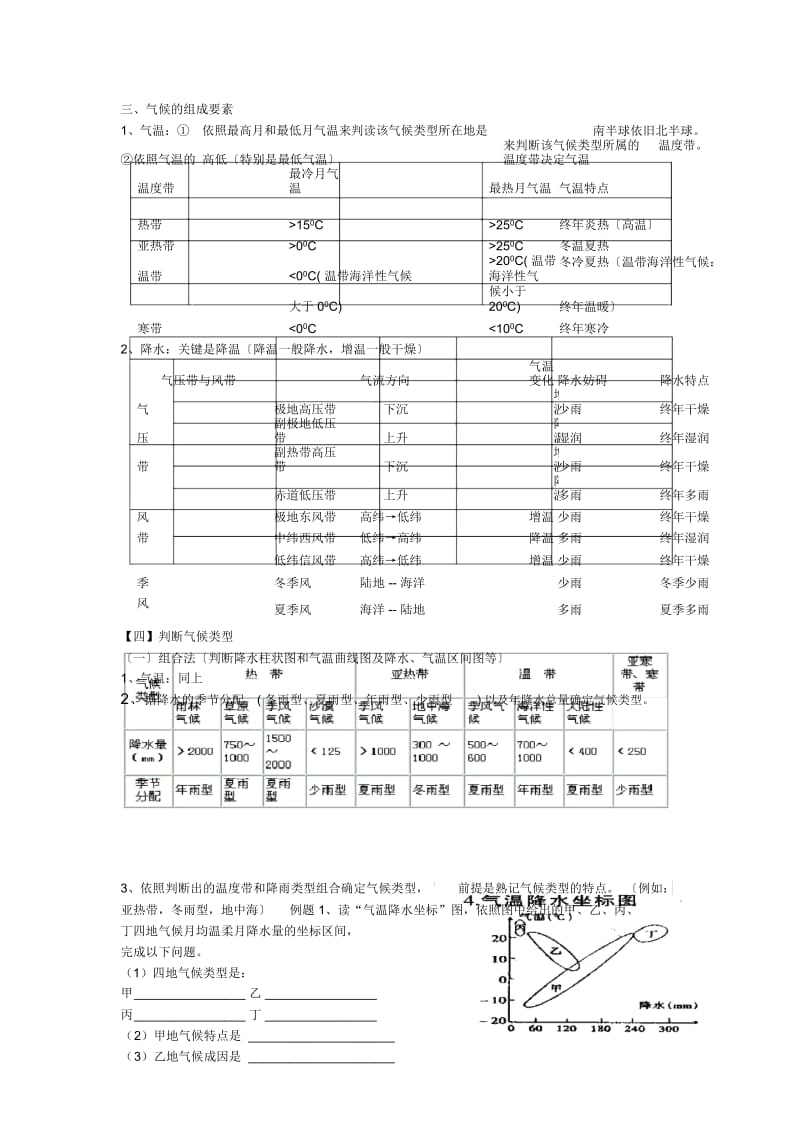 高三地理二轮练习专项精品---气候.docx_第2页