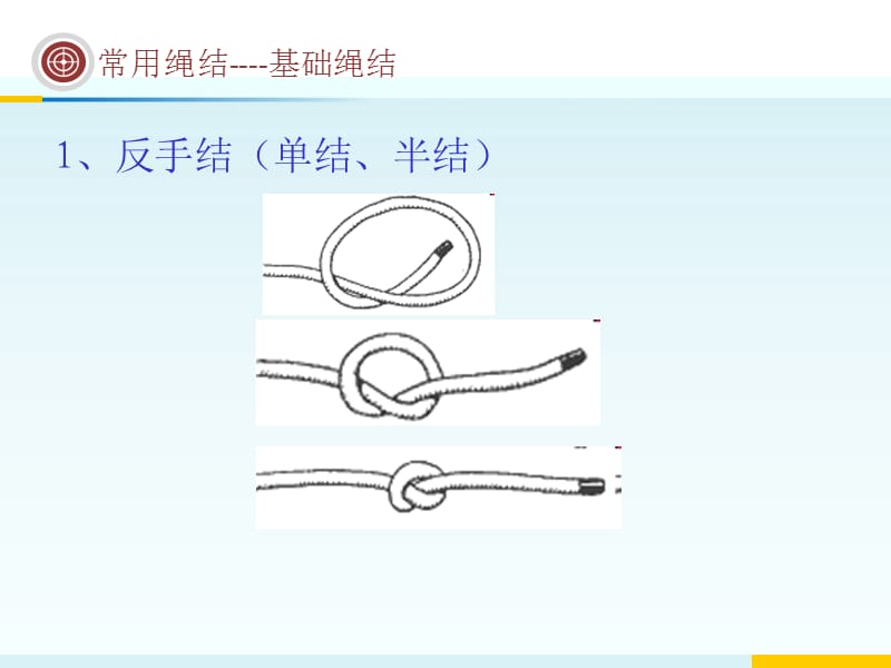 《野外生存技巧》考核绳结-文档资料.ppt_第2页