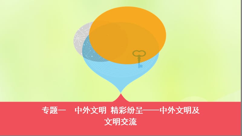 河南省2019年中考历史总复习 第二部分 专题突破 专题一 中外文明 精彩纷呈&mdash;中外文明及文明交流课件.ppt_第1页