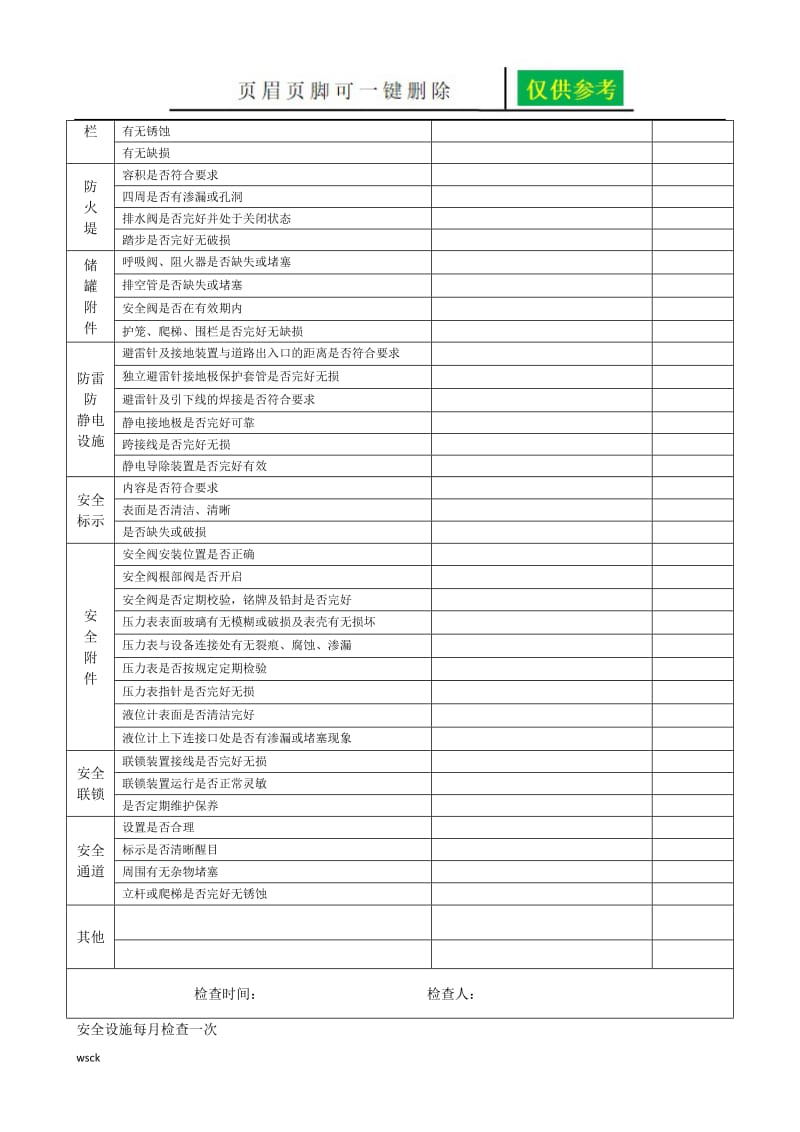 安全设施检查维护保养记录[苍松书屋].doc_第3页