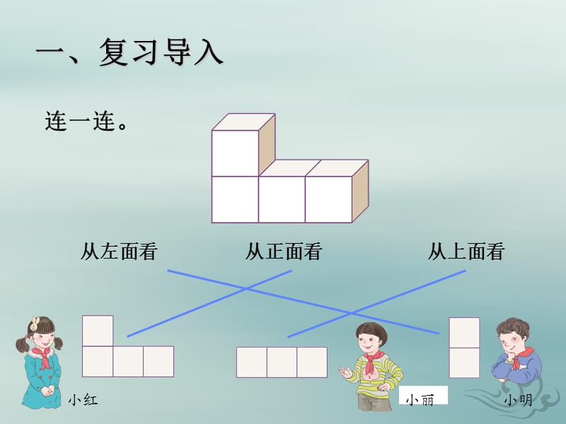 2019版五年级数学下册 1 观察物体（三）①教学课件 新人教版.ppt_第2页