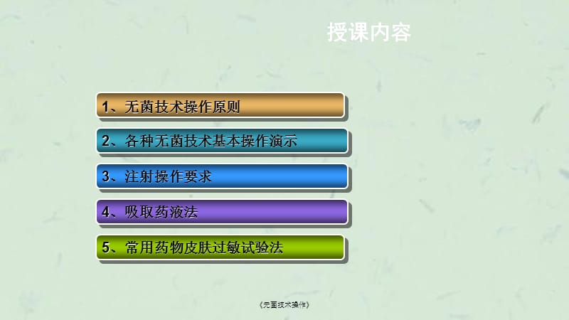 《无菌技术操作》课件.ppt_第2页