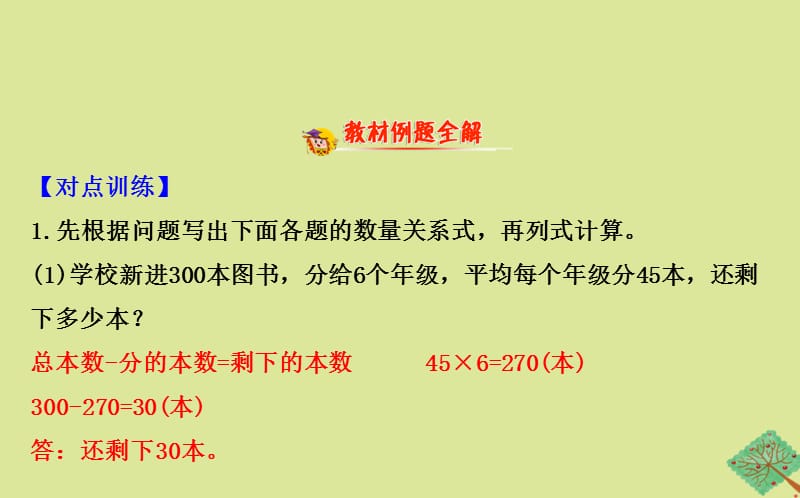 2020版三年级数学下册 三 解决问题的策略 3.1 用&ldquo;分析法&rdquo;的策略解决问题课件 苏教版.ppt_第2页