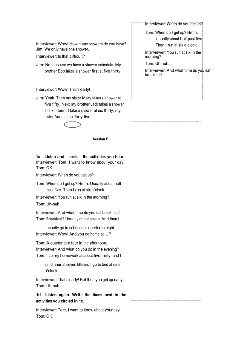 人教版七年级英语下册-Unit 2 教材听力原文及译文.docx_第3页