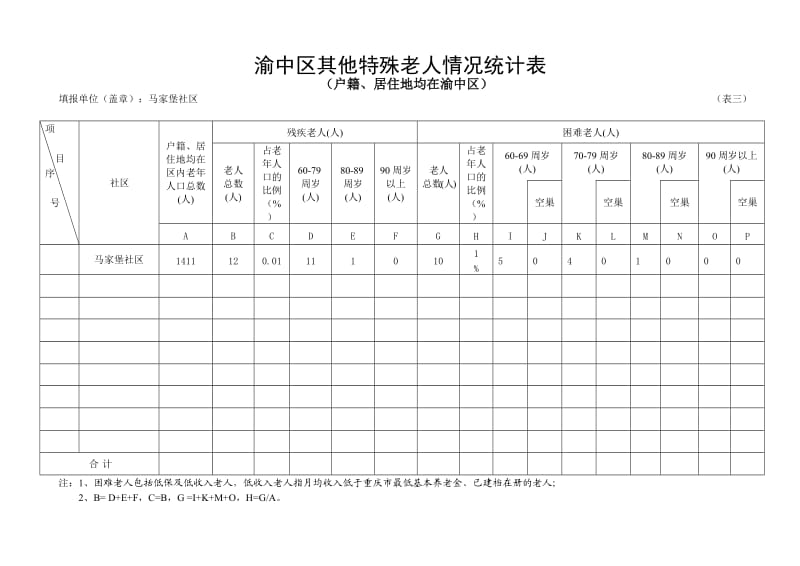 渝中区老年人口基本情况统计表.doc_第3页