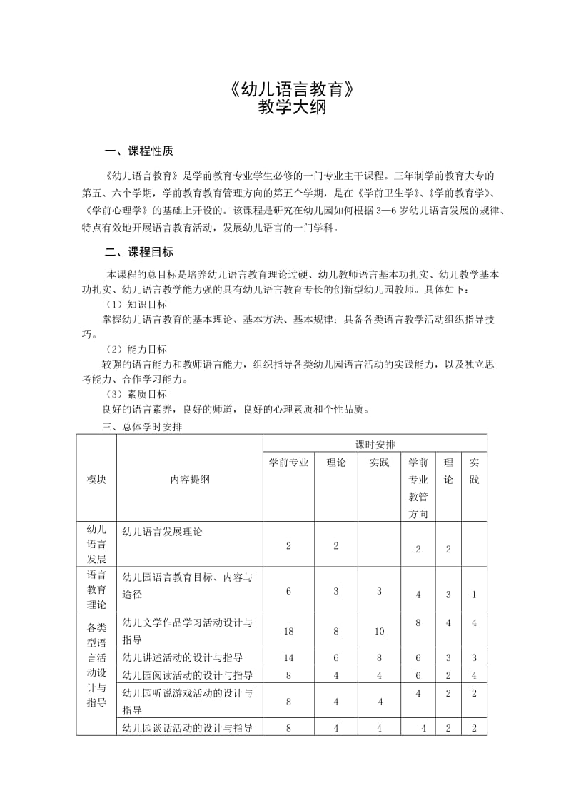 《幼儿园教育活动——幼儿语言教育活动设计与指导》 .doc_第1页