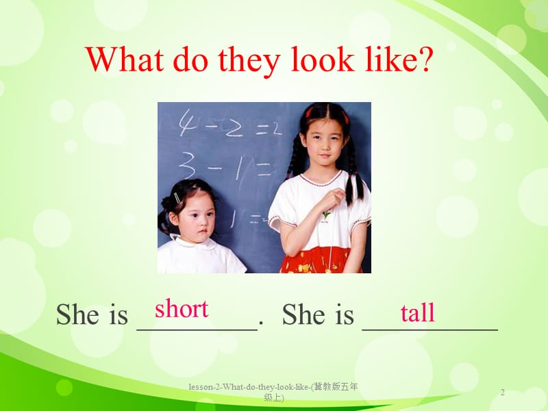 lesson-2-What-do-they-look-like-(冀教版五年级上)课件.ppt_第2页