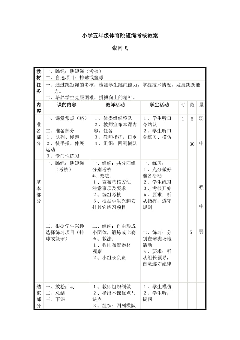 跳短绳考核教案.doc_第1页