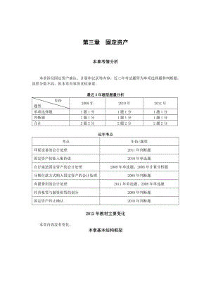 中级会计师考试 会计实务 基础班讲义第三章固定资产（1）.doc