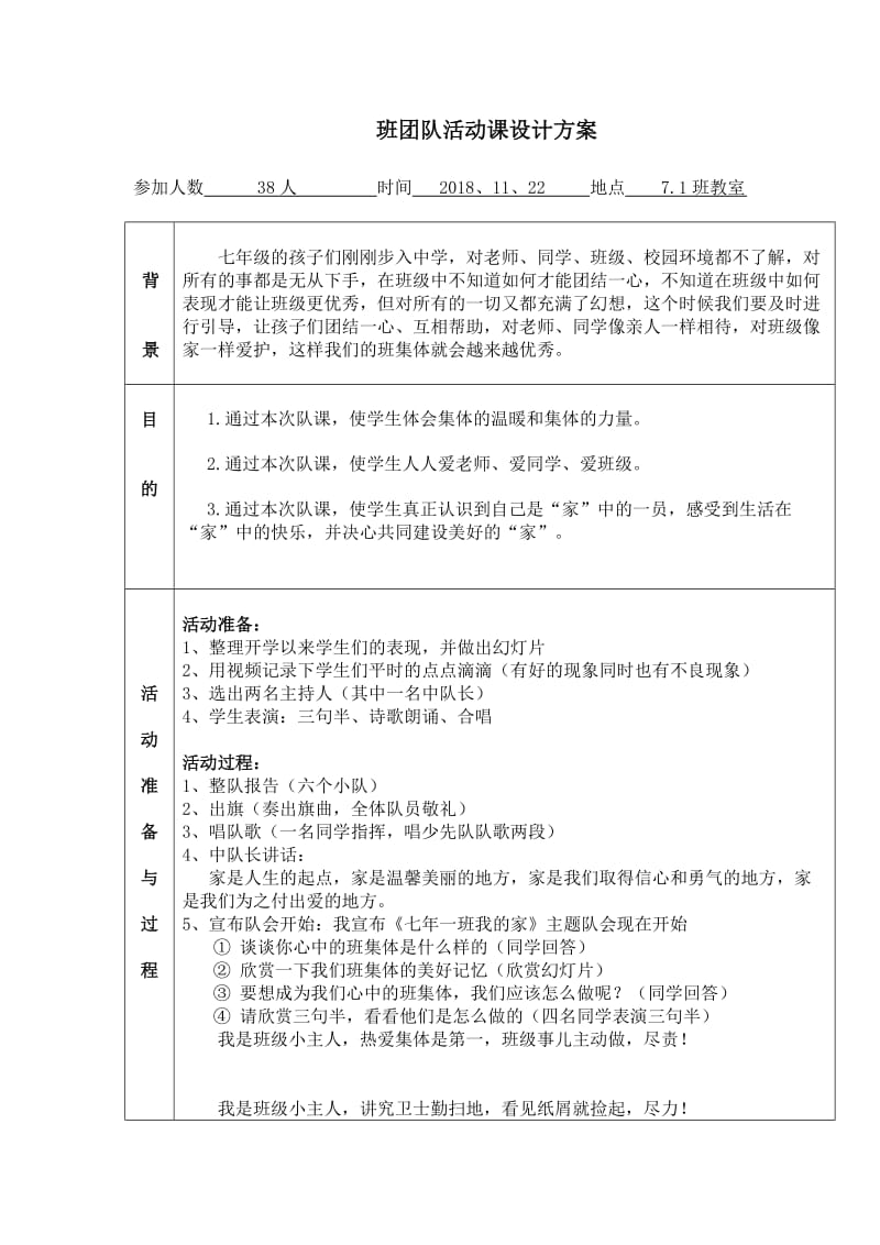 初中综合实践活动《业体验及其他活动1.举行大队建队仪式》优质课教案_1.docx_第1页