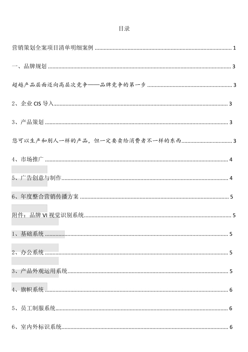 营销策划全案项目清单明细案例.docx_第3页