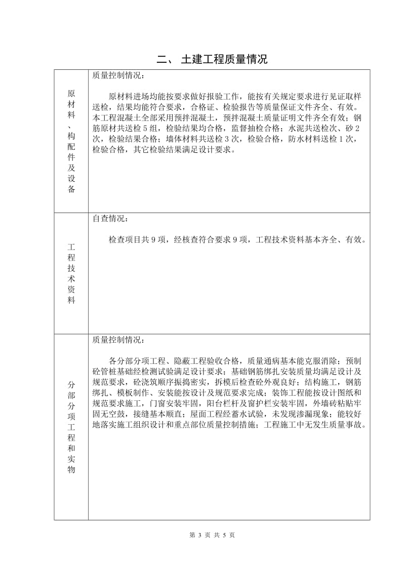 房屋建筑工程质量自评报告.doc_第3页