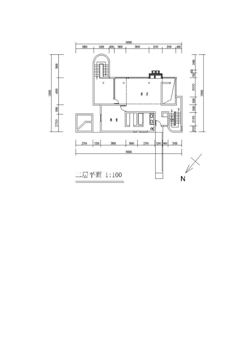 史密斯住宅各平面图1.doc_第2页