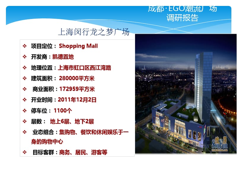 上海虹口凯德龙之梦购物中心市场调查.ppt_第2页