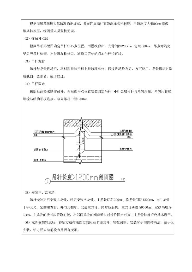 吊顶施工技术交底.docx_第2页