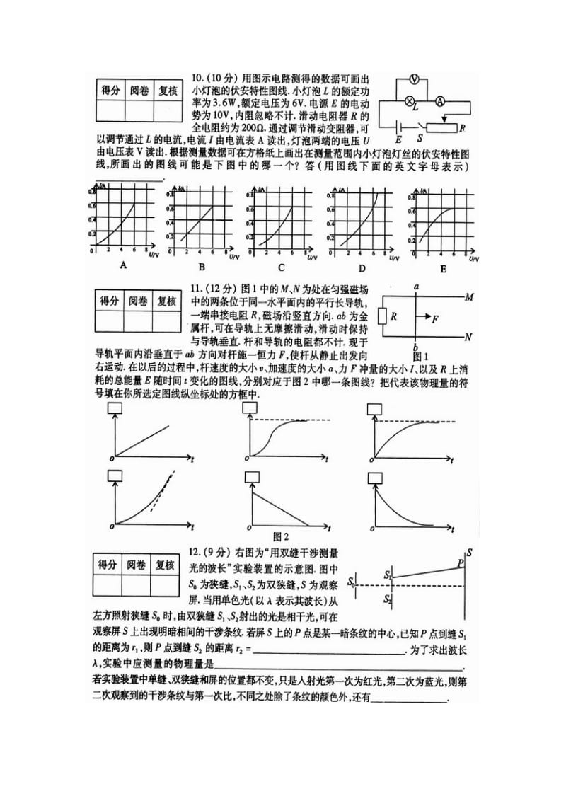 第27全国中学生(高中)物理竞赛初赛试题 答案(高清扫描).doc_第3页