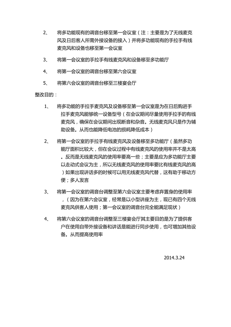 会议室存在问题及整改方案.doc_第2页