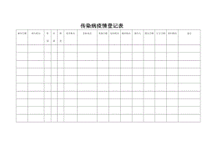 传染病疫情登记表.doc