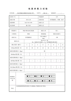 地基承载力试验记录表.doc