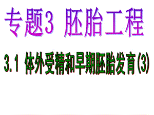 高二生物体外受精和早期胚胎发育.ppt