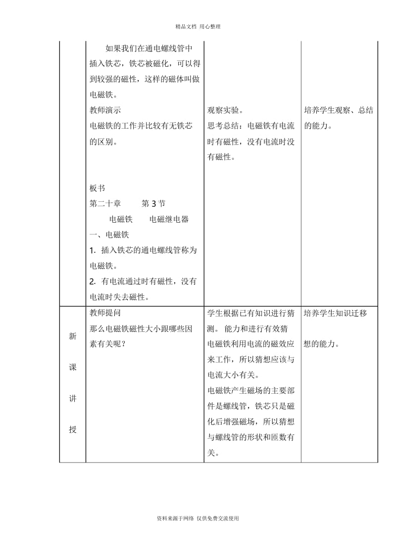 新人教版初中物理九年级下册教学设计.docx_第2页