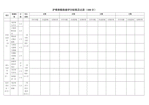 手术室护理表格检查记录表.docE.doc