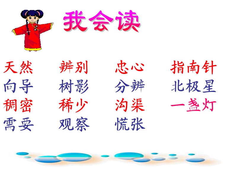 冀教版二年级语文下册《二单元6要是你在野外迷了路》课件_3.ppt_第2页