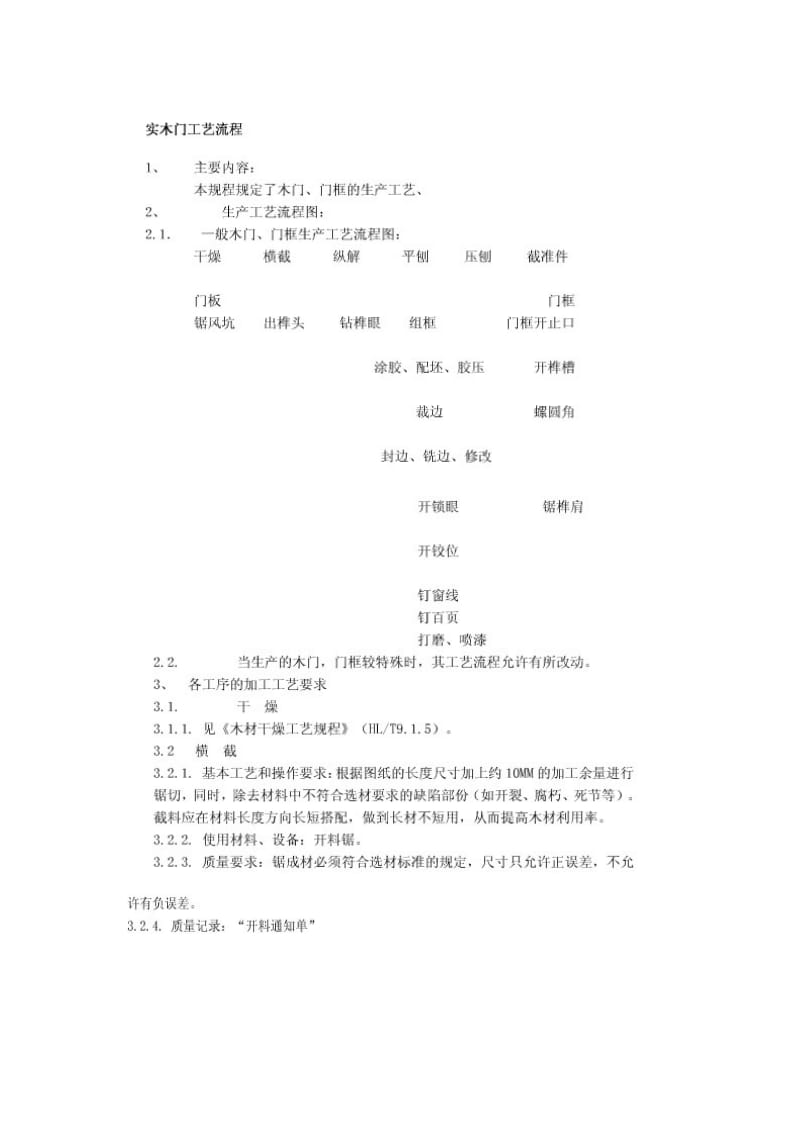 实木门及实木复合门工艺流程.doc_第1页