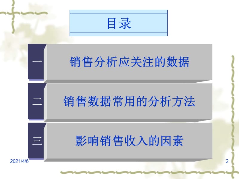 销售分析—影响销售收入的因素-文档资料.ppt_第2页