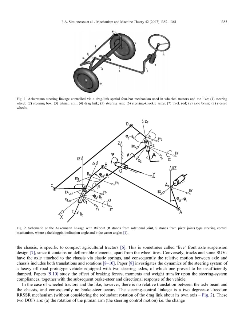 Dynamic effect of the bump steer in a wheeled tractor.doc_第2页