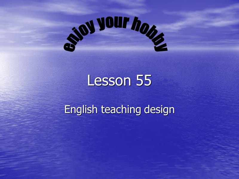 Unit7EnjoyYourHobbylesson55课件2（冀教版八上）.ppt_第1页