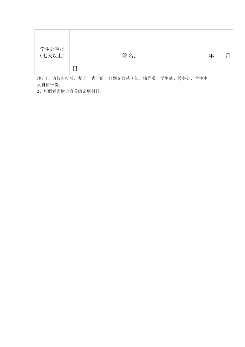 琼台师范高等专科学校学生请假条.doc_第2页