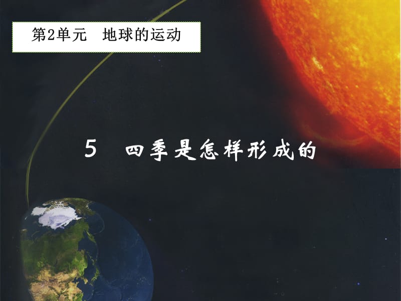 五下第二单元_5_四季是怎样形成的_教学课件.ppt_第2页