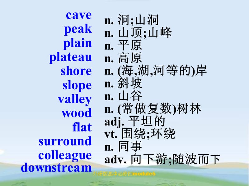 外研版高中必修四module5课件.ppt_第2页