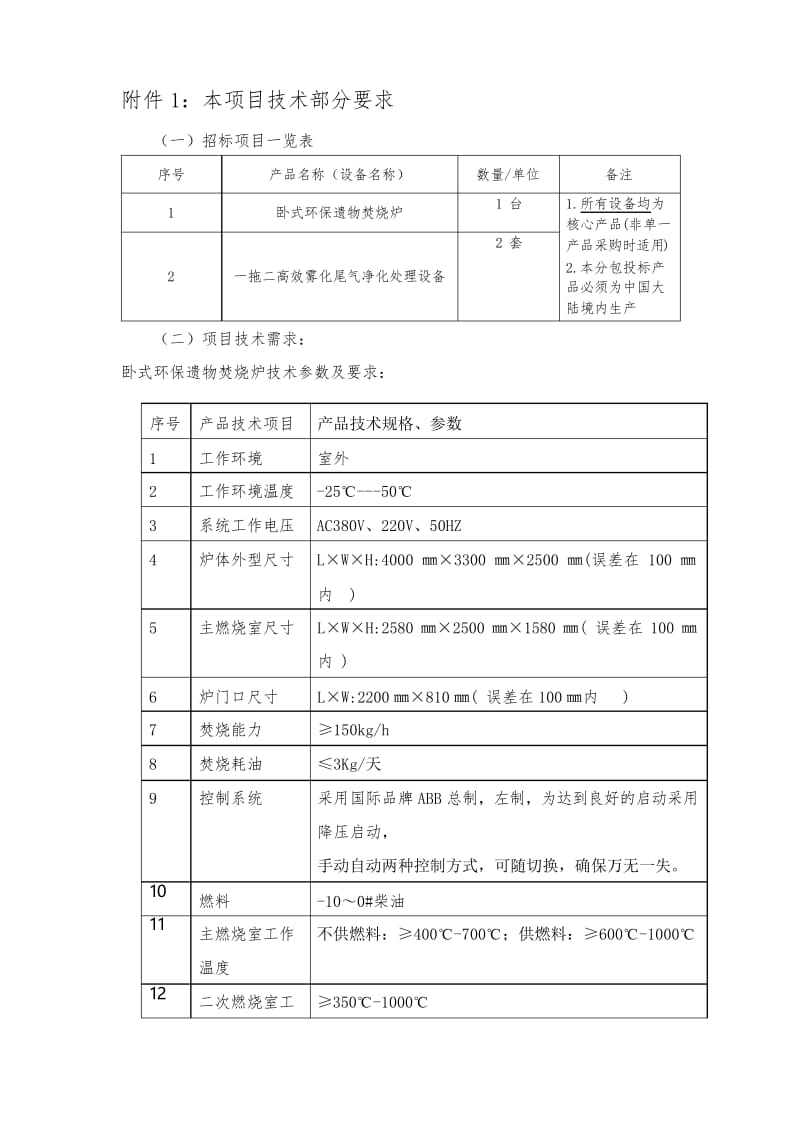 火化机烟气→应急旁通系统→烟气二次燃烧室→烟气急冷塔烟气急冷教学提纲.docx_第1页