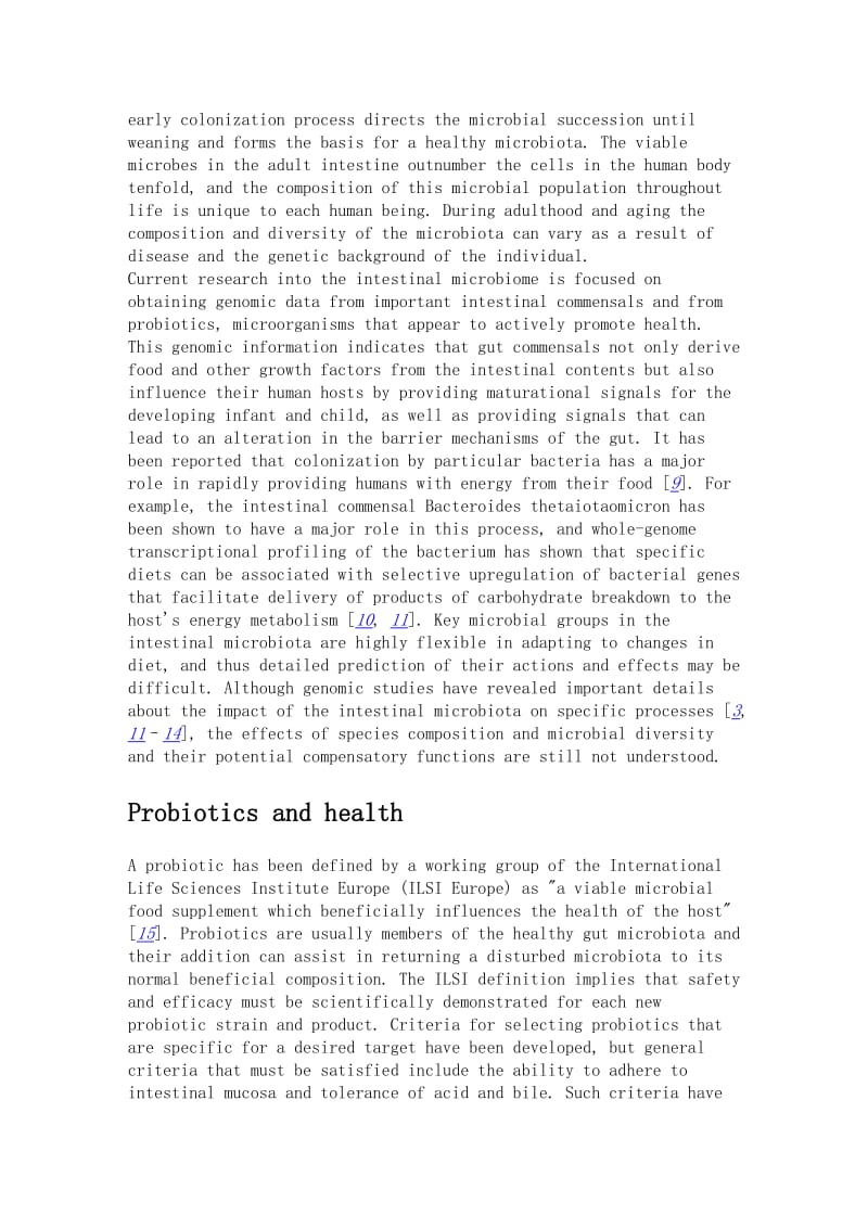 益生菌肠道微生物的基因组学英文论文及翻译.doc_第2页