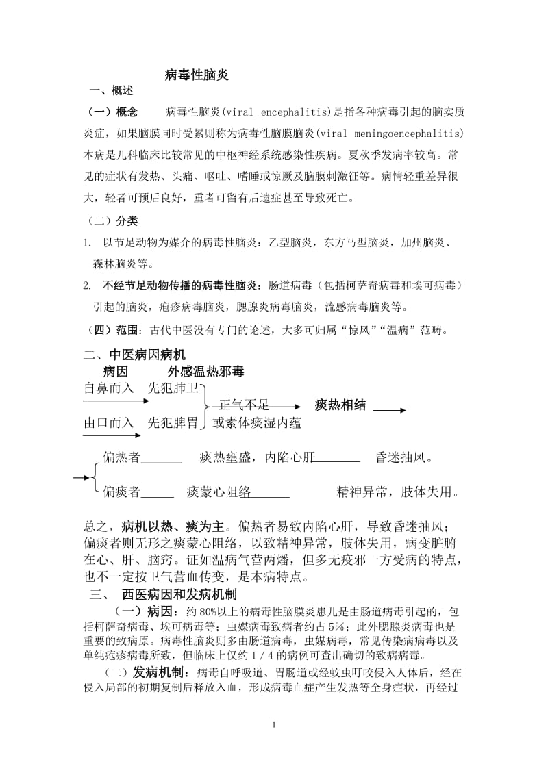 病毒性脑炎.doc_第1页