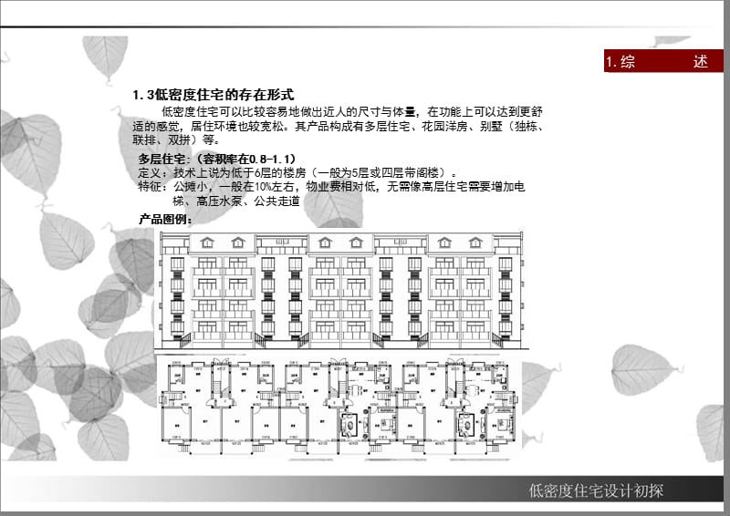 低密度住宅课题研究(课堂PPT).ppt_第3页