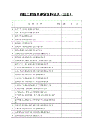 消防工程竣工验收资料(三)册.doc