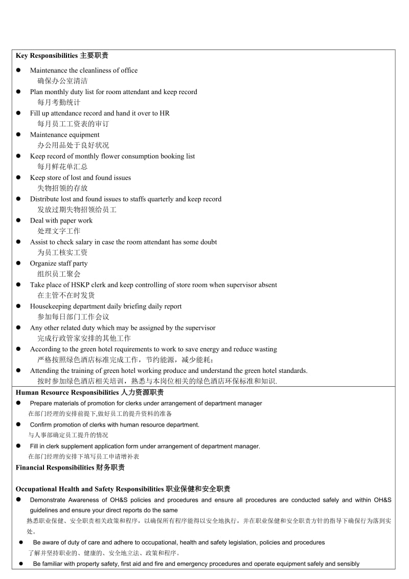 Housekeeping Coordinator.doc_第2页