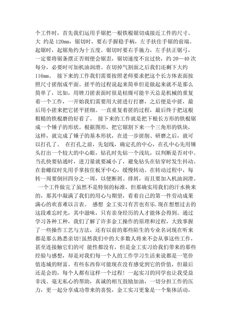 金工实习磨锤子总结范文.doc_第2页